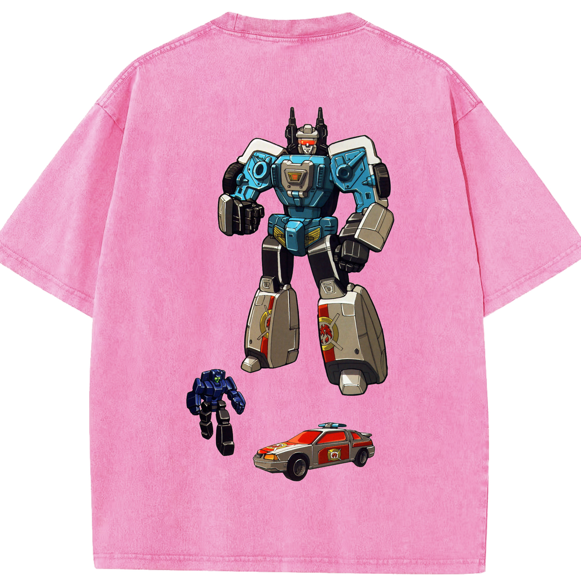 （画像用）  綿100% ヴィンテージ風 半袖Tシャツ（背面プリント）